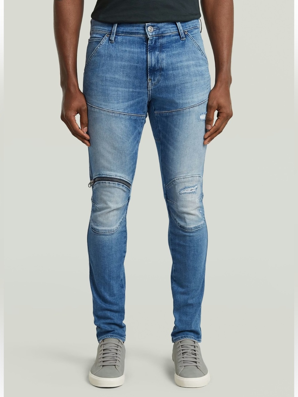 Men’s G-Star Raw 5620 Knee Zip Skinny Jeans